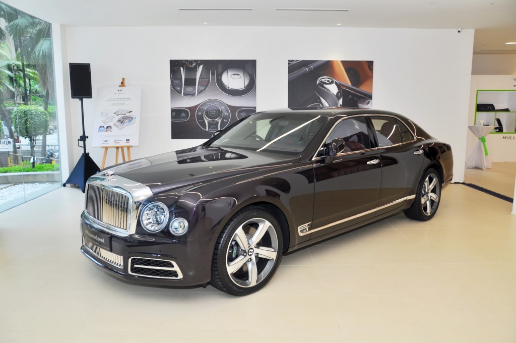 Black Bentley Mulsanne, one of the most expensive cars sold in Malaysia