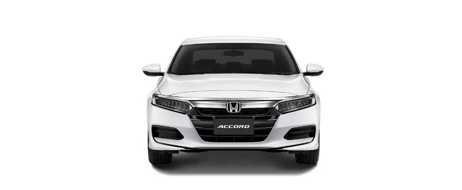 White Honda Accord 1.5T. Fuel Efficient