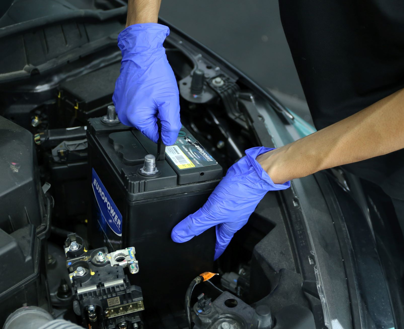 changing car battery