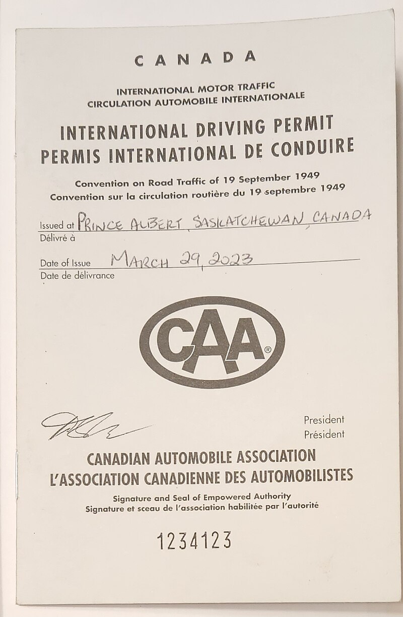 International Driving Permit 1948